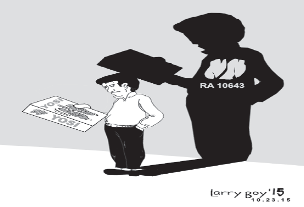 EDITORYAL &ndash; Picture ng mga sakit na nakukuha sa pagyoyosi, ilagay na sa pakete