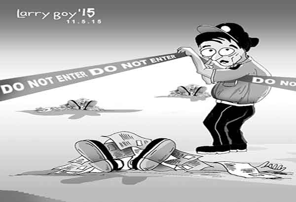 EDITORYAL &ndash; Patuloy ang pagpaslang
