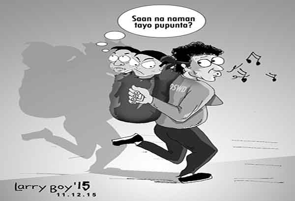 EDITORYAL &ndash; Maglalaho na naman ang mga pulubi