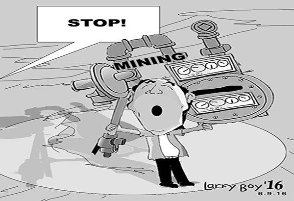 EDITORYAL - Babala sa iresponsableng mining companies