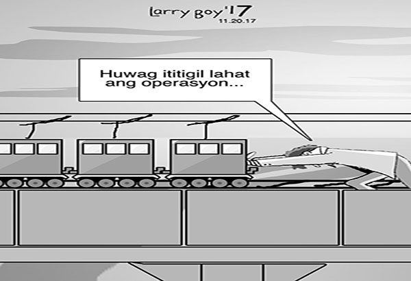 EDITORYAL - Bakit ititigil ang  MRT-3 operations?