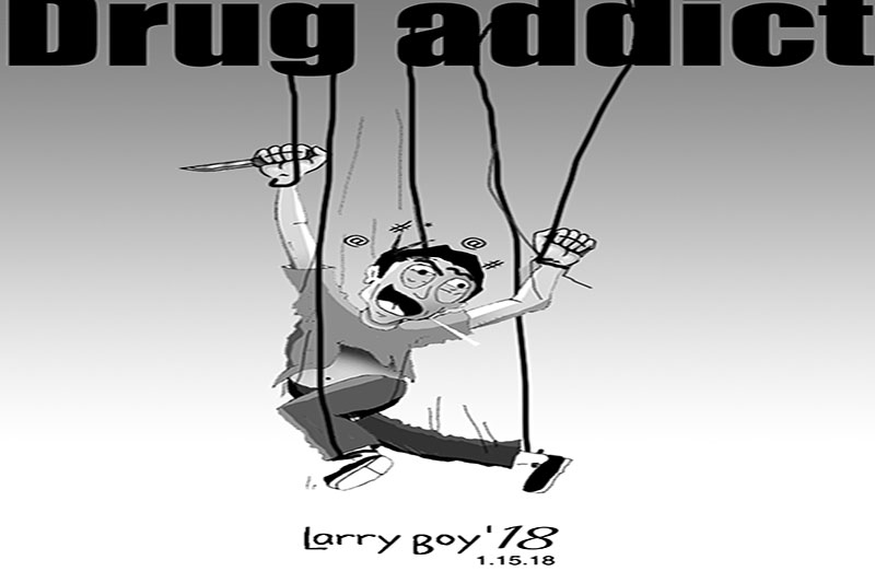 EDITORYAL - Kahindik-hindik ang drug addicts