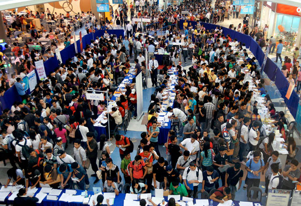 Filipinos, with more work, turn more bullish 