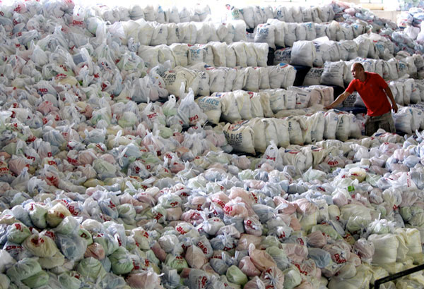Expired relief goods sa Albay