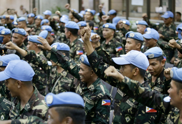 Peacekeepers sa Liberia dumating na