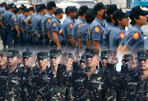 Pulis, sundalo bawal magsuot ng t-shirt, sumbrero ng kandidato