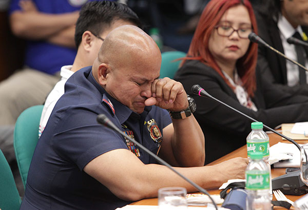 Gen. Bato umiyak na naman sa Senado    