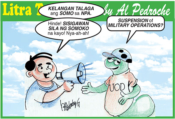 Suspension of military operations!