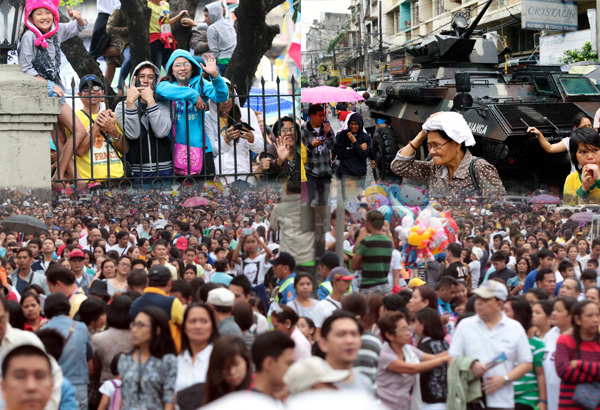 &lsquo;2 bebot, 1 bading inaresto bomb joke&rsquo; sa final mass ni Pope Francis