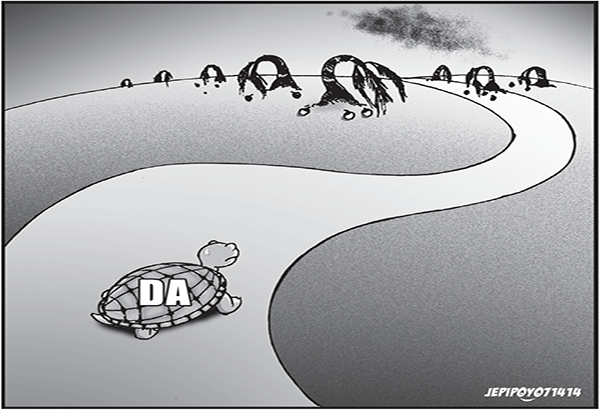 EDITORYAL - Pinipeste ang mga niyog, kilos Dept. of Agriculture!