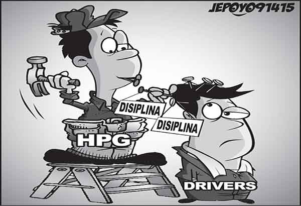 EDITORYAL &ndash; Para lumuwag ang daan disiplina ang kailangan