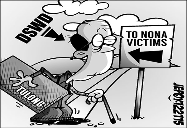 EDITORYAL &ndash; Bilisan, pag-ayuda sa mga biktima ni &lsquo;Nona&rsquo;