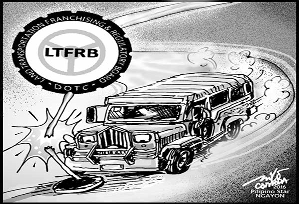 EDITORYAL - Bakit ngayon lang LTFRB?
