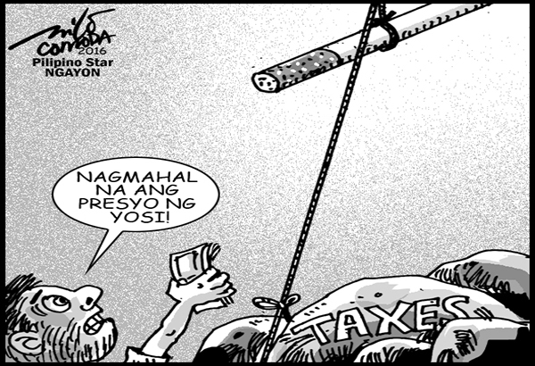 EDITORYAL - Taasan pa ang tax sa sigarilyo