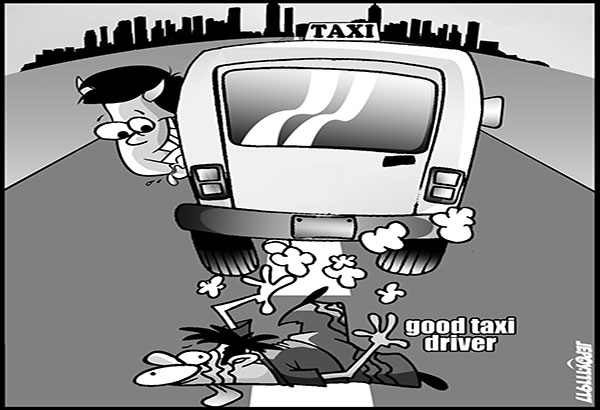 EDITORYAL - Hamon sa LTFRB: Bantayan mga dupang  na taxi drivers