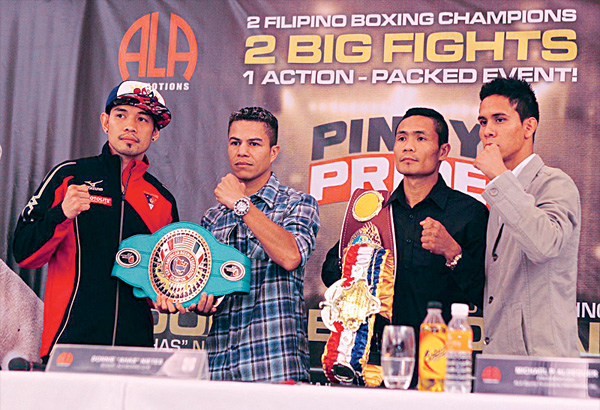 Nietes, Donaire tiniyak ang tagumpay