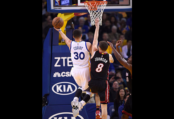 Warriors tinusta ang Heat; Spurs giniba ang Nets