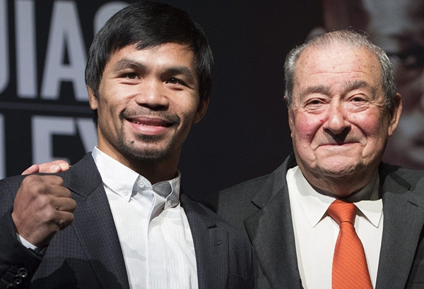 Arum clueless on Pacquiaoâ��s boxing career: 'Mannyâ��s being groomed to be presidentâ��
