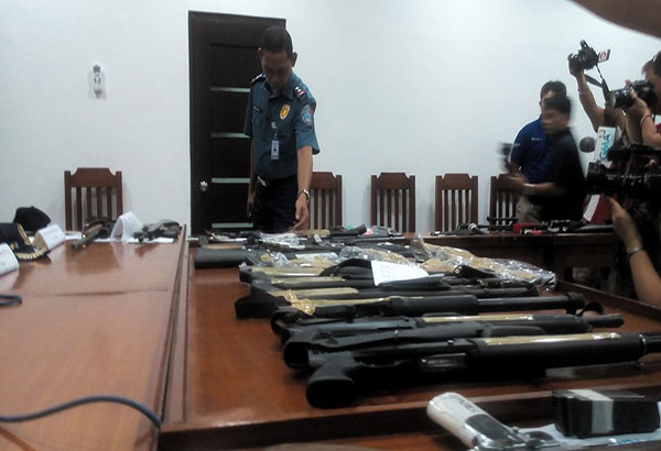 Police confiscate 30 unlicensed guns in Sultan Kudarat town