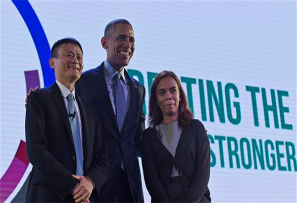 Pinay inventor shares stage with Obama, Alibaba's Jack Ma