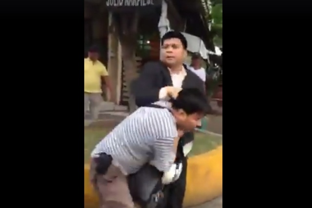 WATCH: INC ex-minister arrested on the way to court