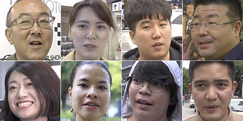 Asians talk about expectations for Trump's visit