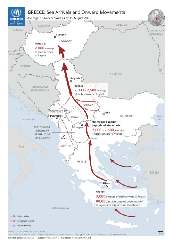 Greece arrivals infographic