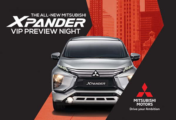 Mitsubishi Motors PH to hold special preview of allânew XPANDER at dealerships