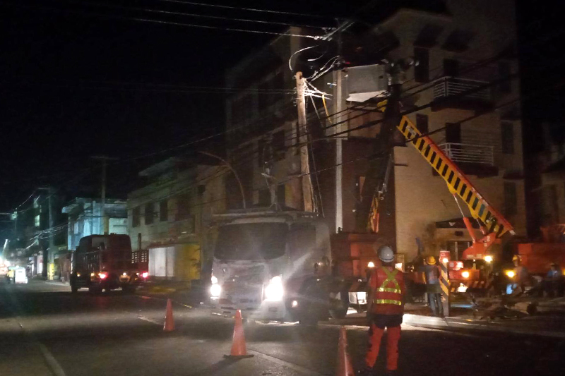 Meralco Aids Power Restoration In Typhoon Hit Catanduanes 9259