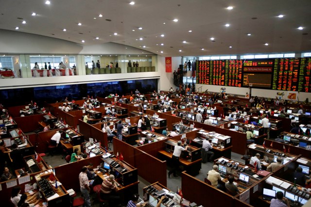 Mid-East jitters, profit taking dampen index