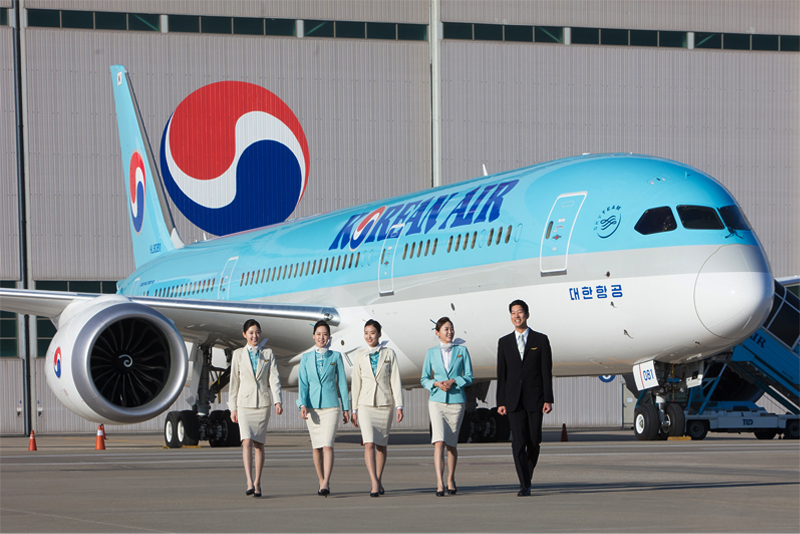 Korean Air honored as the â��Best Airline Service Providerâ��