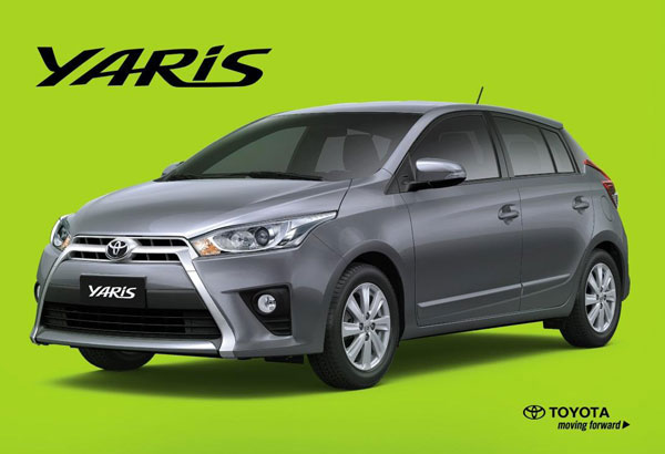 Make a stylish statement with the all-new Yaris