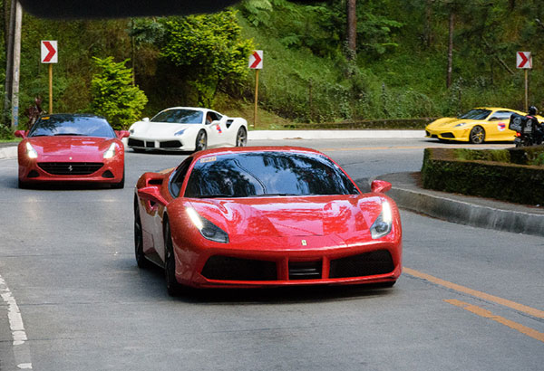 Ferrari holds 70th anniversary ride to Baguio (and back)