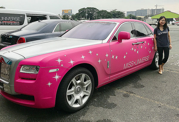Miss Universe Rolls Royce: A car fit for royalty