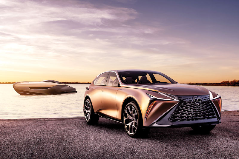 Lexus floats its boat