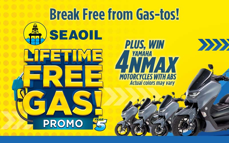Tough times fuel timely  Lifetime Free Gas promo from SEAOIL anew