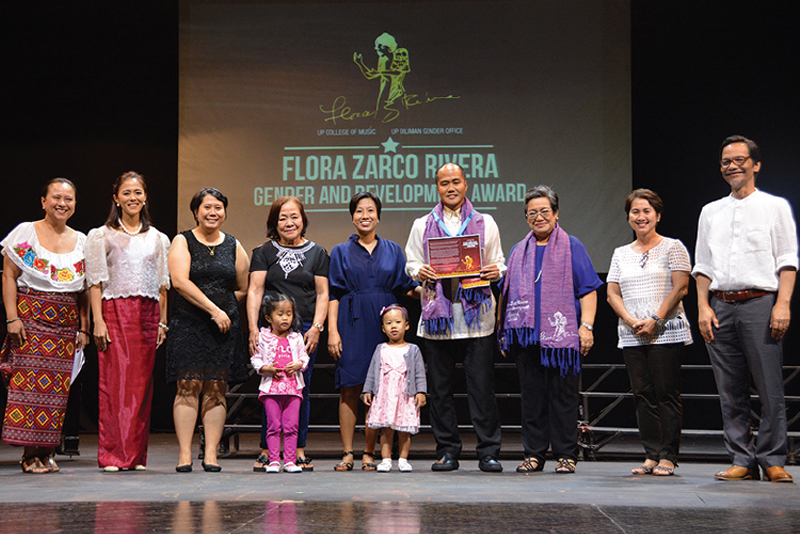 UP grads receive Flora Zarco Rivera Gender and Development Award Awards  