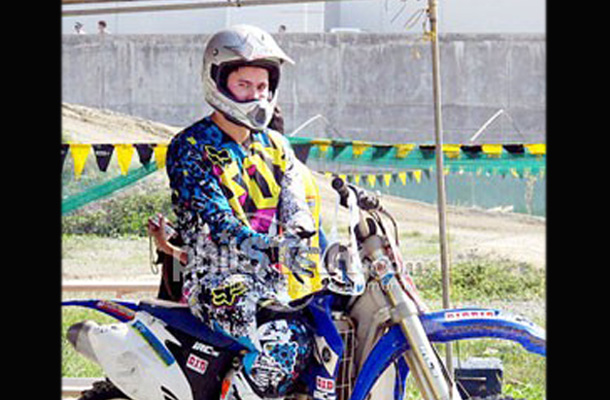 Why Sam can't get enough of motocross