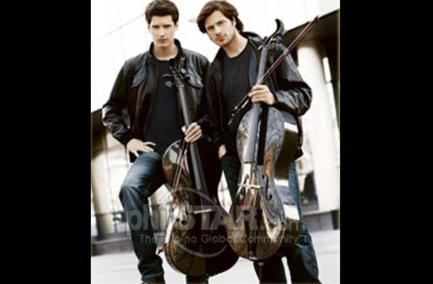 Classical meets  pop-rock  with 2Cellos