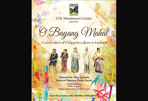 O Bayang Mahal opens Sept. 5