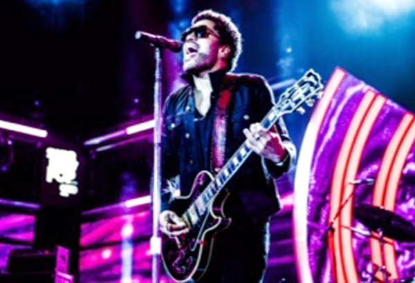 Kravitz rocks Manila in March 2015