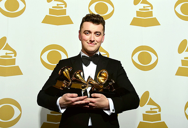 Sam Smith tops Grammy 2015 winners