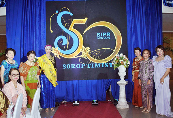 Soroptimist&rsquo;s 50th-year fete
