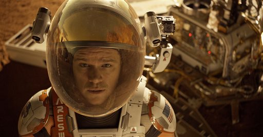 Science sells: 'The Martian' lands with $55 million debut