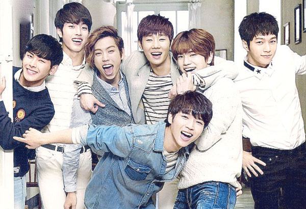Infinite live in Manila on Nov. 7