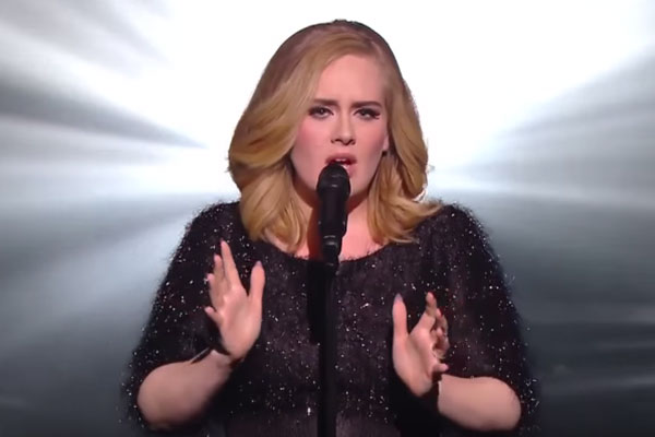 WATCH: Adele's live performance of 'Hello'