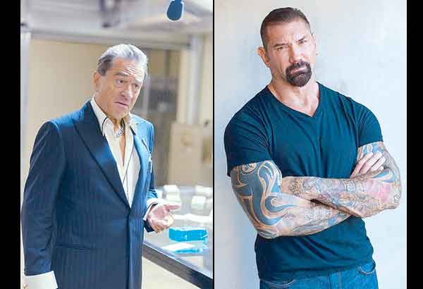 Dave Bautista stars with Robert DeNiro in Bus 657