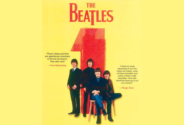 Beatles hits, videos together