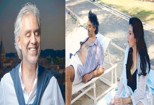 Andrea Bocelli marries longtime companion Berti