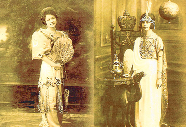 Two queens circa 1926